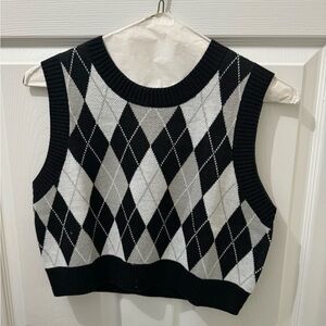H&M divided sweater vest